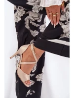 Módní Sandály Na Podpatku Zlaté model 21691859 - SERGIO LEONE