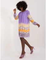 Sukienka DHJ SK model 20105202 fioletowy - FPrice