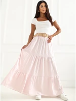 Spódnica MO SD model 22284418 jasny różowy - FPrice Spódnica MO SD model 22284418 jasny różowy - FPrice