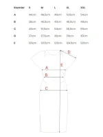 S398 Tužkové šaty s rozparkem na boku - nebesky modré