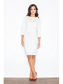 Šaty Kordelia M181 Ecru - Figl