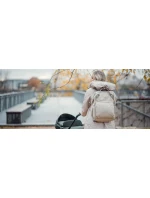 Dámský batoh na kočárek Engelis Vuch Vela Beige Dámský batoh na kočárek Engelis Vuch Vela Beige