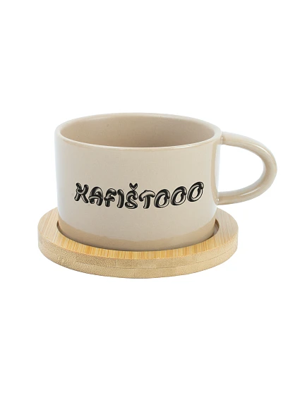 KAFIŠTOOO - krémový hrníček makronka 200 ml