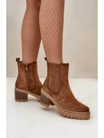 Boty na podpatku model 199300 Step in style Boty na podpatku model 199300 Step in style