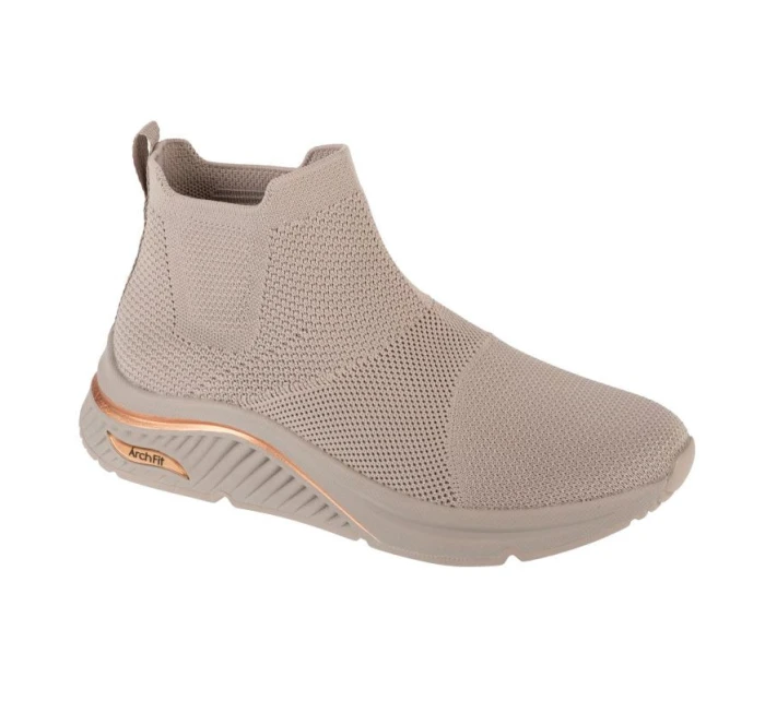 Skechers Arch Fit S-Miles - Sock Walk 155580-TPE Beige 36
