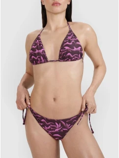 Dámské bikiny se středně vysokým pasem 4F 4FWSS25UBKBF076-50A