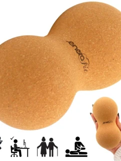 Korkové míče na nohy 7,5x15 cm ENERO FIT