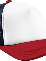 Beechfield B 639 5 panelová Retro Trucker kšiltovka 53.0639 navy/red