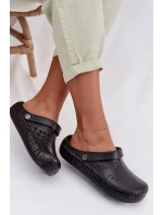 Dámské pantofle Chodaki pěnové Big Star TT274A084 Černé