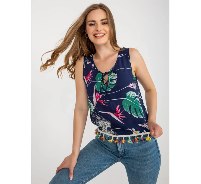 Halenka AT BZ 2401C.19 tmavě modrá