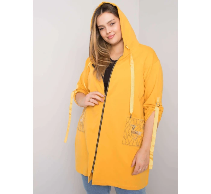 Mikina RV BL 6795.84 tmavě žlutá