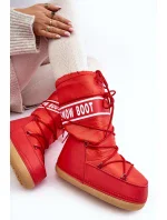 Dámské červené vysoké boty do sněhu Venila Dámské červené vysoké boty do sněhu Venila