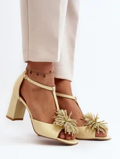 Sandály na podpatku  model 198793 Step in style