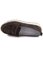 Lodičky Sergio  v tělové barvě s podpatkem model 21905083 - LEONE