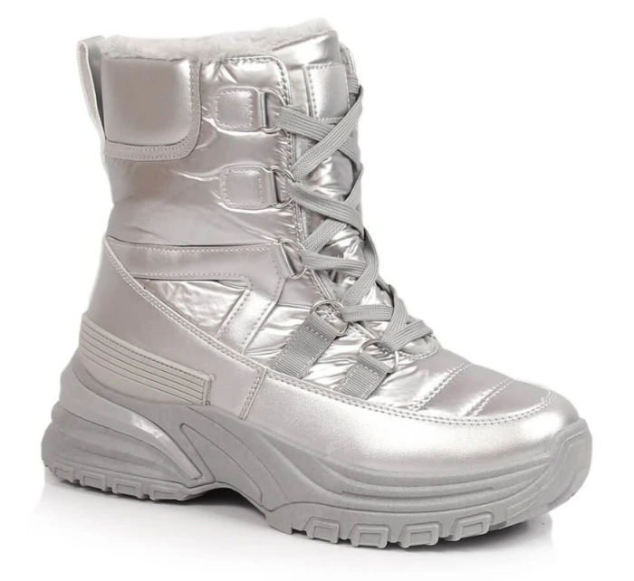 Potocki W WOL117B metalické šněrovací sněhule