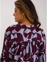 Bluzka model 22087379 bordowy - FPrice