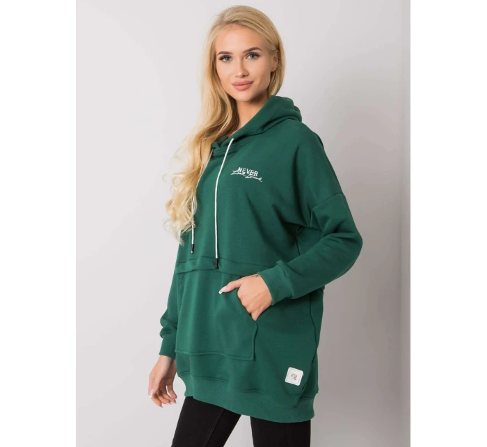 Mikina RV BL 7095.30P tmavě zelená