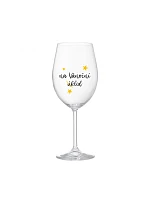 NA VÁNOČNÍ ÚKLID - čirá sklenice na víno 350 ml NA VÁNOČNÍ ÚKLID - čirá sklenice na víno 350 ml