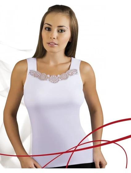 Dámská košilka model 19439798 2XL bílá - Emili