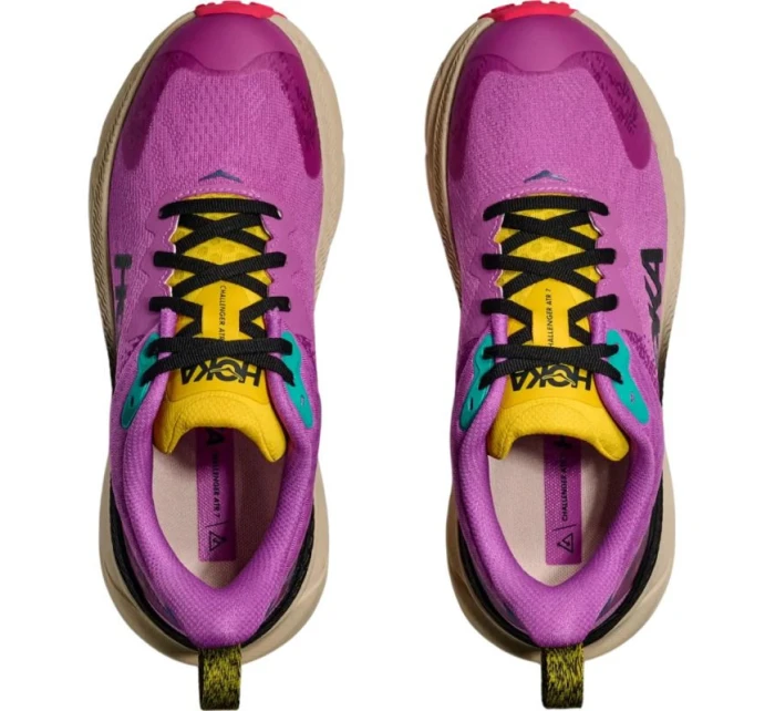 Dámské běžecké boty HOKA Challenger ATR 7 GTX Superbloom/Oatmeal (1134502F-SBLM)