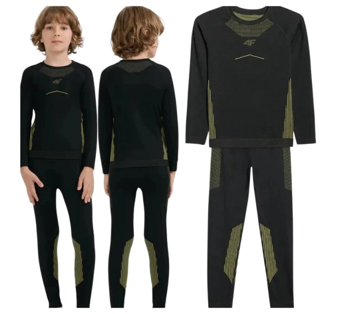 Chlapecká bezešvá souprava spodního prádla (TOP+Bottom) 4F 4FJWAW25USEAM248-20S