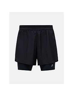 Pánské šortky PEAK PERFORMANCE M Discover 2-In-1 Shorts, černé