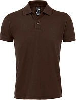 SOL'S Prime Men Pánské piqué polo z těžké bavlny 25.0571 chocolate