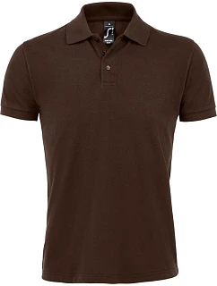 SOL'S Prime Men Pánské piqué polo z těžké bavlny model 22535821 chocolate