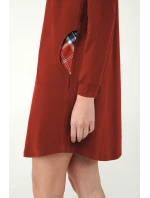 Vamp - Vánoční noční košile s potiskem skotského teriéra 21512 - Vamp