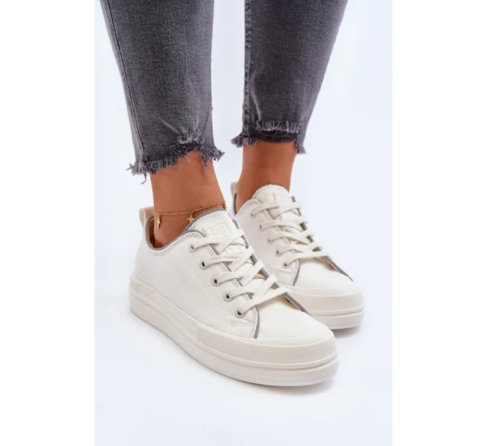 Dámské tenisky s platformou Big Star LL274A177 bílé Dámské tenisky s platformou Big Star LL274A177 bílé