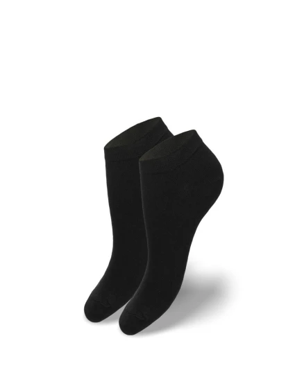 model 21713073 kotníčkové bambusové ponožky Černé - Milena model 21713073 kotníčkové bambusové ponožky Černé - Milena