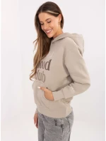 Mikina D10608BC02802A2NO světle béžová Mikina D10608BC02802A2NO světle béžová