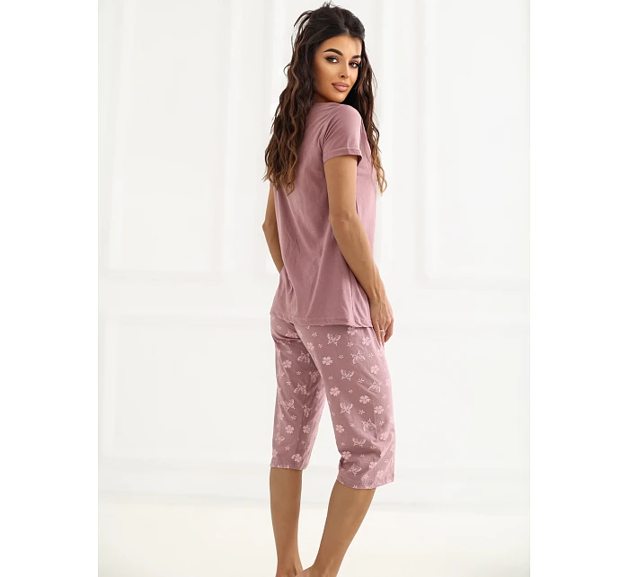 Piżama DU PI FP model 22084232 ciemny różowy - FPrice