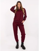 Komplet IT KMPL model 21494230 bordowy - FPrice Komplet IT KMPL model 21494230 bordowy - FPrice