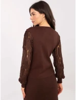 Jumper PM SW YIS1077.83 hnědý Jumper PM SW YIS1077.83 hnědý