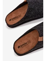 Pánské profilaktické papuče – tmavě šedé Inblu Pánské profilaktické papuče – tmavě šedé Inblu