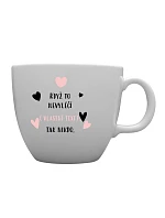 Personalizovaný MEGA XXL keramický hrnek 1 000 ml - když to nezvládne … tak nikdo Personalizovaný MEGA XXL keramický hrnek 1 000 ml - když to nezvládne … tak nikdo