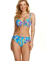 Dámské plavkové kalhotky spodní díl Sarema Modrá mix - Lupo Line