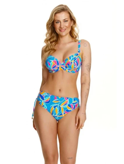 Dámské plavkové kalhotky spodní díl model 20116404 Modrá mix Lupo Line - Lupoline