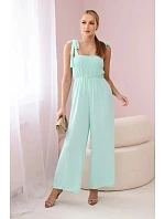 Overal na ramínka 2706 tyrkysový - Kesi Overal na ramínka 2706 tyrkysový - Kesi