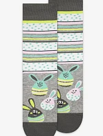 VELIKONOČNÍ VZOROVANÉ PONOŽKY U04.156