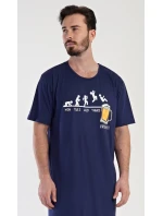 Pánská noční košile s krátkým rukávem model 19047956 - Vienetta MAN