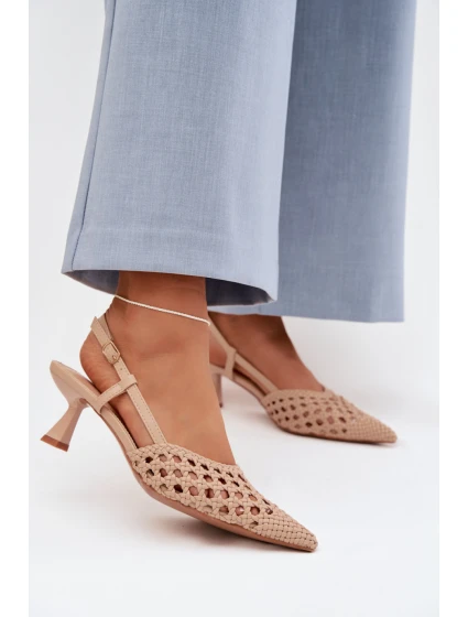 Sandály na podpatku  model 225225 Step in style