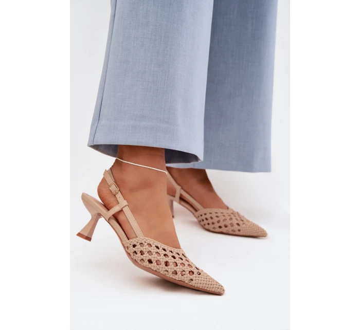 Sandály na podpatku  model 225225 Step in style