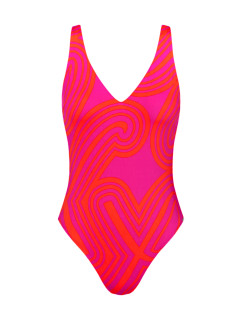 Dámské jednodílné plavky Flex Smart Summer OP 08 pt - PINK - růžové M019 - TRIUMPH