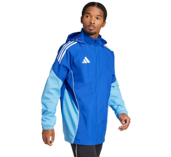 Pánská bunda adidas Tiro 25 Competition All-Weather modrá JI8930 pánské