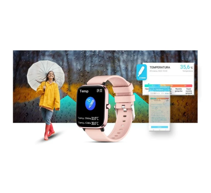 Chytré hodinky Giewont Pink GW230-1