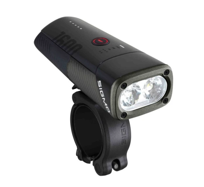 Sigma přední světlo BUSTER 1600 FL černé Sigma přední světlo BUSTER 1600 FL černé