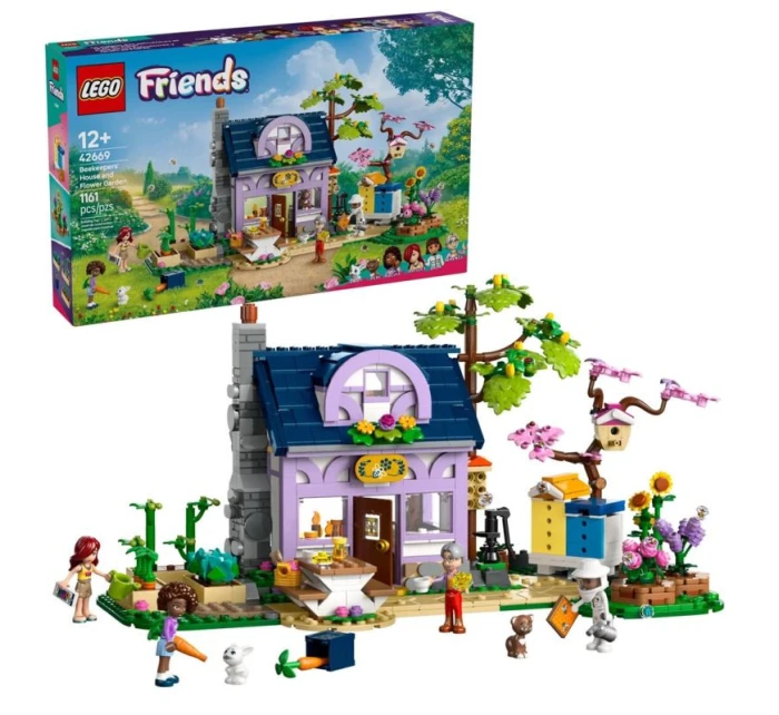 LEGO FRIENDS 42669 Včelařský dům a květinová zahrada