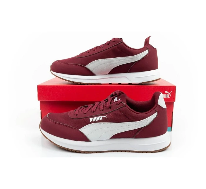 Sportovní obuv pánské tenisky R78 model 22054550 pohodlné módní vínové barvy - Puma Sportovní obuv pánské tenisky R78 model 22054550 pohodlné módní vínové barvy - Puma